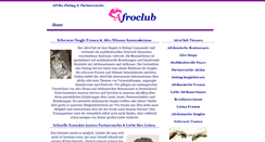 Desktop Screenshot of afroclub.org